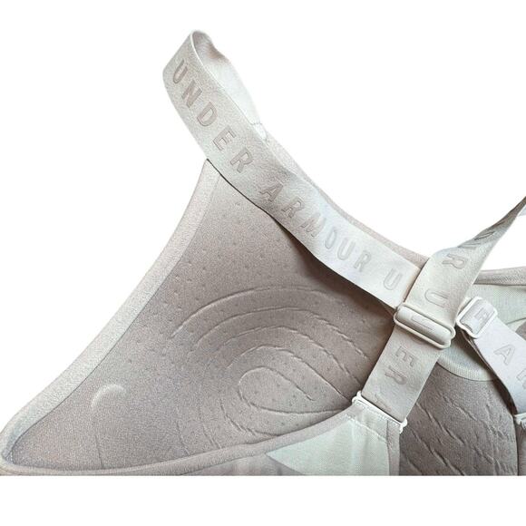 Under Armour Women's UA Infinity Light Pink High Sports Bra Size 2XL - Picture 6 of 11